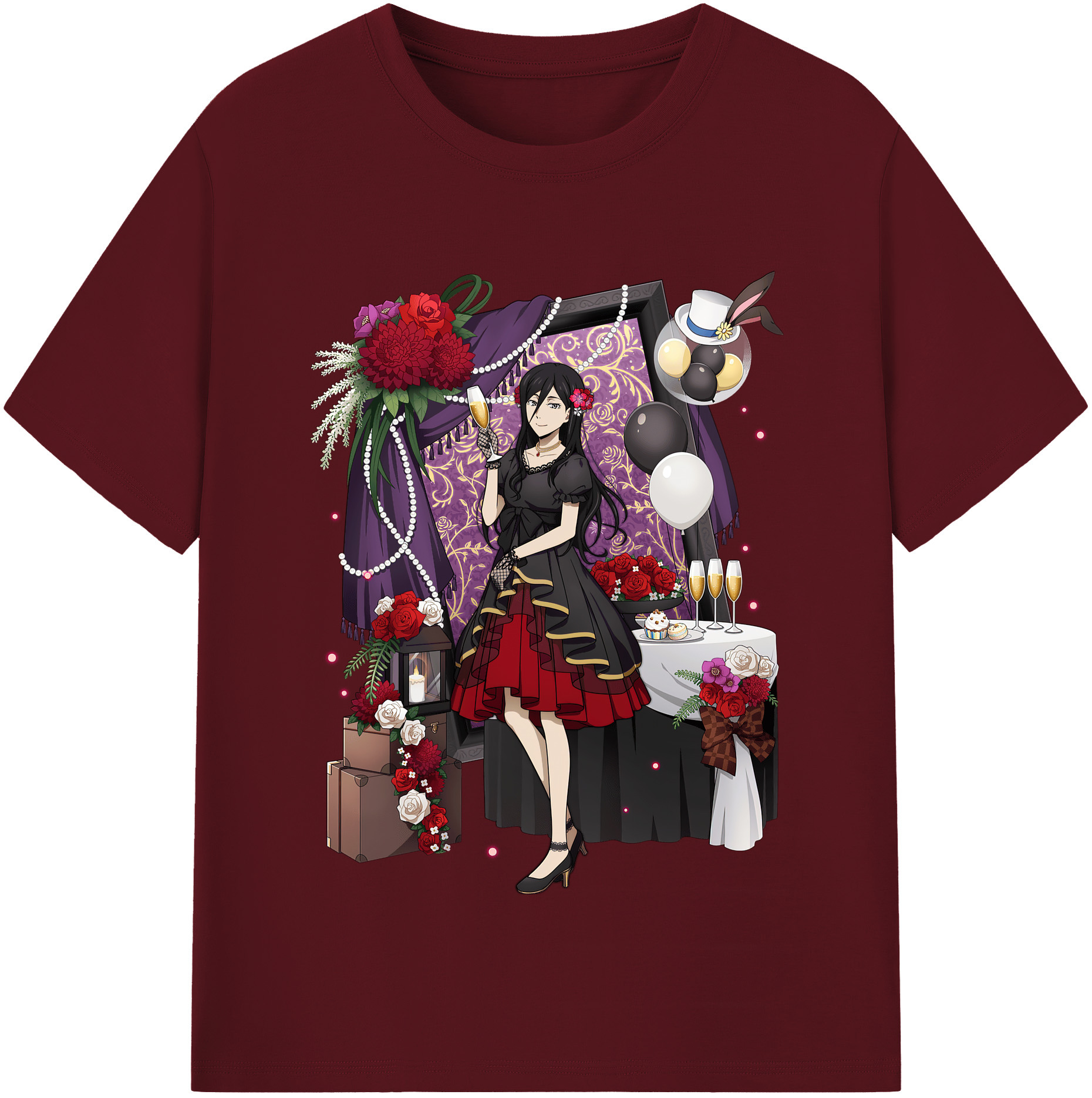 （画像用） 文豪ストレイドッグス Bungo Stray Dogs 綿100％半袖Tシャツ（フロントプリント）